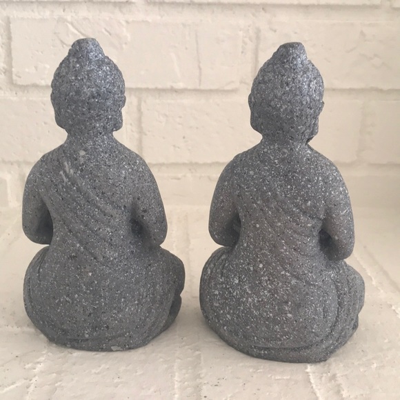 Set of 2 Zen Buddha New - Picture 4 of 9